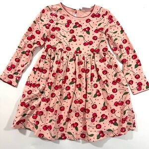 Rachel Riley Cherry Print Jersey Dress